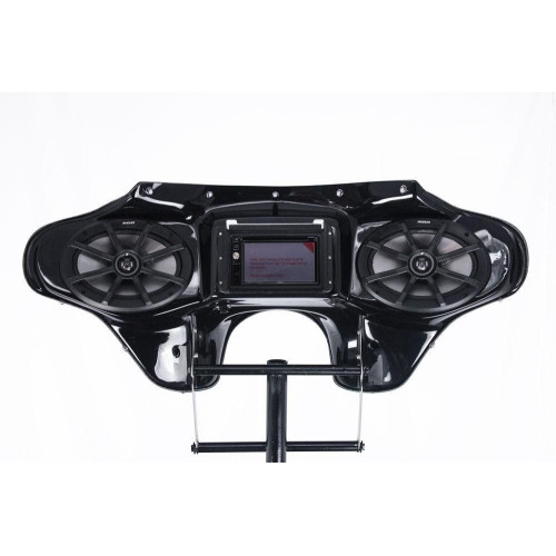 PartzBiz HD: 4414547-Hoppe HPKT-0059A Jensen Touch Screen Fairing w/ Speakers 15-19 Harley FLRT Freewheeler audio sound system custom radio stereo upgrade