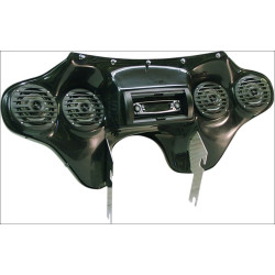 PartzBiz HD DS23300127 - Hoppe Quadzilla Quick Detach Fairing Speakers FLHR w/ Handlebar Control | HDF-RK-QZ-HC PartzBiz HD DS23300127 - Hoppe Quadzilla Quick Detach Fairing Speakers FLHR w/ Handlebar Control | HDF-RK-QZ-HC