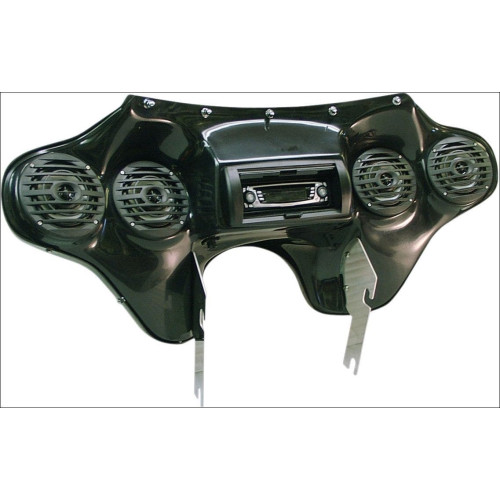 PartzBiz HD: 4414555-Hoppe Quadzilla Quick Detach Fairing Speakers FLHR w/ Handlebar Control | HDF-RK-QZ-HC PartzBiz HD: 4414555-Hoppe Quadzilla Quick Detach Fairing Speakers FLHR w/ Handlebar Control | HDF-RK-QZ-HC