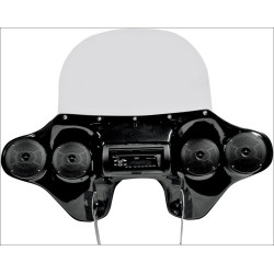 PartzBiz HD DS23300128 - Hoppe Quadzilla Quick Detach Fairing Speakers FLSTC/F w/ Handlebar Control | HDF-SFT-QZ-HC PartzBiz HD DS23300128 - Hoppe Quadzilla Quick Detach Fairing Speakers FLSTC/F w/ Handlebar Control | HDF-SFT-QZ-HC