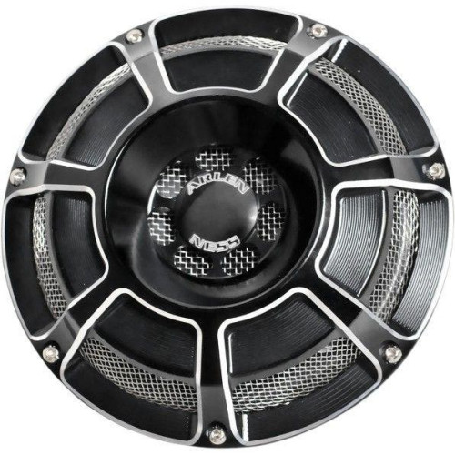 PartzBiz HD: 4414494-Arlen Ness Beveled Gloss Black 110db Horn for Harley 91-15 Sportster XL Models | 70-218