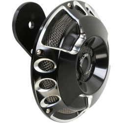 PartzBiz HD AN70-214 - Arlen Ness Deep Cut Gloss Black 110db Horn สำหรับ Harley 91-15 Sportster XL รุ่น | 70-214 PartzBiz HD AN70-214 - Arlen Ness Deep Cut Gloss Black 110db Horn สำหรับ Harley 91-15 Sportster XL รุ่น | 70-214