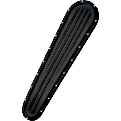 PartzBiz HD: 4414445-Covingtons Customs Dimpled Black Dash Insert Cover Harley FLHX FLTRX 08-17 | C1253-B