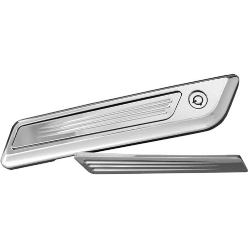 PartzBiz HD: 4414414-Accutronix Chrome Speedball Latch Cover Inserts for Harley Touring Models 2014 - BLI14-SBC PartzBiz HD: 4414414-Accutronix Chrome Speedball Latch Cover Inserts for Harley Touring Models 2014 - BLI14-SBC