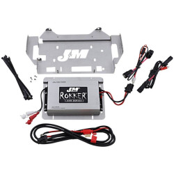 PartzBiz HD JAMP-400HC14ST5 - J&M 400w 2-CH ชุดเครื่องขยายเสียง Harley Infotainment Street Glide Ultra 14-20