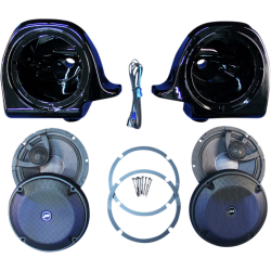 PartzBiz HD HL13-6582TW-XRP - J&M ROKKER XRP 6.58 Fairing Speaker Kit ทวีตเตอร์ Hi-Output Harley Electra G 06-13