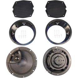 PartzBiz HD HC13-6582TW-XRP - J&M ROKKER XRP 6.58 Fairing Speaker Kit ทวีตเตอร์ Hi-Output Harley Touring 98-13