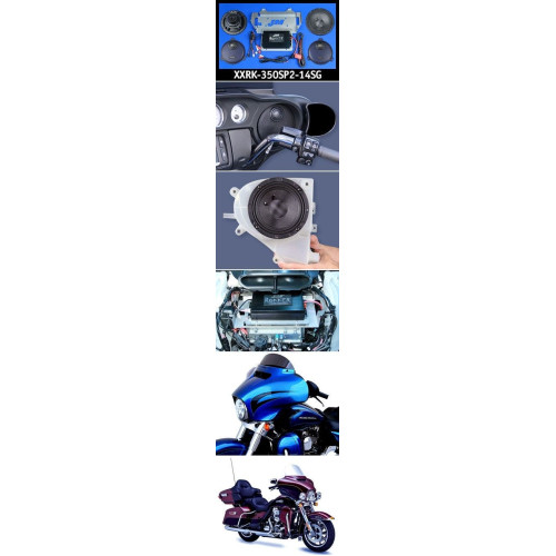 PartzBiz HD: 4414379-J&M ROKKER XXR EXTREME 350 Watt 2-Speaker Amplifier Kit 14-18 Harley Batwing FLH | XXRK-350SP2-14SG PartzBiz HD: 4414379-J&M ROKKER XXR EXTREME 350 Watt 2-Speaker Amplifier Kit 14-18 Harley Batwing FLH | XXRK-350SP2-14SG