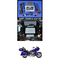 PartzBiz HD JAMP-800HR16-ULP-ST5 - J&M ROKKER XXRP 800w วัตต์ 4 Channel DSP Stage 5 Amp kit 16-20 FLTRU Ultra JAMP-800HR16-ULP-ST5 road glide davidson
