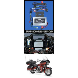PartzBiz HD JAMP-800HR15-ULP-CVO - J&M ROKKER XXRP DSP Stage 5 800w วัตต์ 4-Ch ชุดเครื่องขยายเสียง 15-20 Harley FLTRUSE JAMP-800HR15-ULP-CVO davidson เสียงระบบที่ดีที่สุดสำหรับ