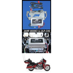 PartzBiz HD JAMP-800HC14-ULP-CVO - J&M ROKKER XXRP DSP Stage 5 800w Watt 4-Channel Amplifier Kit 14-20 Harley Ultra CVO JAMP-800HC14-ULP-CVO davidson เสียงระบบที่ดีที่สุดสำหรับ