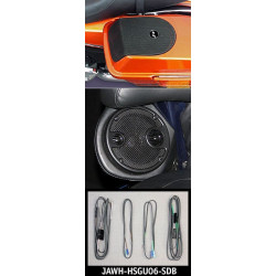 PartzBiz HD JAWH-HSGU06-SDB - J&M ชุดสายรัดลำโพงที่ฝากระเป๋าหรือด้านหลัง J&M 98-13 Harley JAWH-HSGU06-SDB PartzBiz HD JAWH-HSGU06-SDB - J&M ชุดสายรัดลำโพงที่ฝากระเป๋าหรือด้านหลัง J&M 98-13 Harley JAWH-HSGU06-SDB