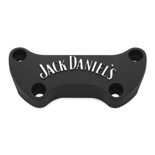 PartzBiz HD: 4414338-Jack Daniels OLD # 7 Wrinkle Black 1" Handlebar Riser Clamp for Harley Bars | 106-248 PartzBiz HD: 4414338-Jack Daniels OLD # 7 Wrinkle Black 1" Handlebar Riser Clamp for Harley Bars | 106-248