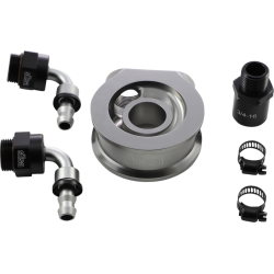 PartzBiz HD DS07130253 - Jagg 4500 อะแดปเตอร์กรองน้ำมันสำหรับ Harley Sportster & Evo 57-Up