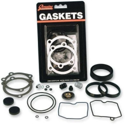 PartzBiz HD DSDS289109 - James Gasket 27006-88 ชุดปะเก็น Overhaul คาร์บูเรเตอร์ OE 27006-88 Harley BT 88-06 047344 DS-289109 DS289109 dyna softail touring electra road stree glide king wide glide herutage springer slim low sportster sporty 883 1200