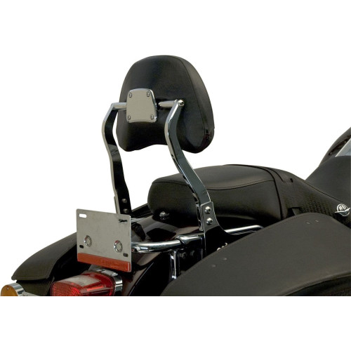 PartzBiz HD: 4414290-Jardine Quick Detach Passenger Backrest Kit Pad Mounting Harley Touring 94-06 | 34-5306-01