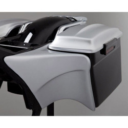 PartzBiz HD JN-2002307 - Jim Nasi Bagger ผ้าคลุมข้างสำหรับกระเป๋าข้าง Harley Davidson แบบยืด Flh Flt 1997-2008 | 2002307