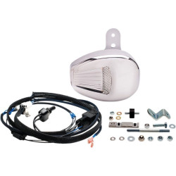 PartzBiz HD DS19010526 - Jim's Chrome ForceFlow คูลเลอร์ฝาสูบ คูลเลอร์เครื่องยนต์ Harley 99-16 | 5462