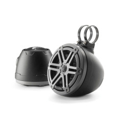 PartzBiz HD JL-M3-650VEX-Mb-S-Gm - JL Audio ตู้โคแอกเชียลแบบปิดขนาด 6.5 นิ้วกระจังหน้าแบบสปอร์ตสีดำด้าน
