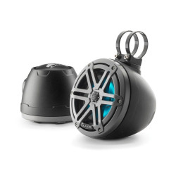PartzBiz HD JL-M3-650VEX-Mb-S-Gm-i - JL Audio ระบบโคแอกเซียลแบบปิดขนาด 6.5 นิ้ว W/RGB LED Matte Black Sport Grille