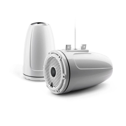 PartzBiz HD: 4414182-JL Audio 7.7-Inch Enclosed Tower Coaxial System Gloss White Classic Grille Black Mesh PartzBiz HD: 4414182-JL Audio 7.7-Inch Enclosed Tower Coaxial System Gloss White Classic Grille Black Mesh