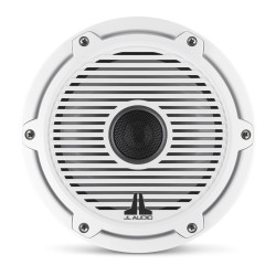 PartzBiz HD JL-M6-770X-C-GwGw - JL Audio M6 ชุดลำโพงโคแอกเซียลสำหรับเรือเดินทะเลขนาด 7.7 นิ้วพร้อมตะแกรงสีขาวคลาสสิก