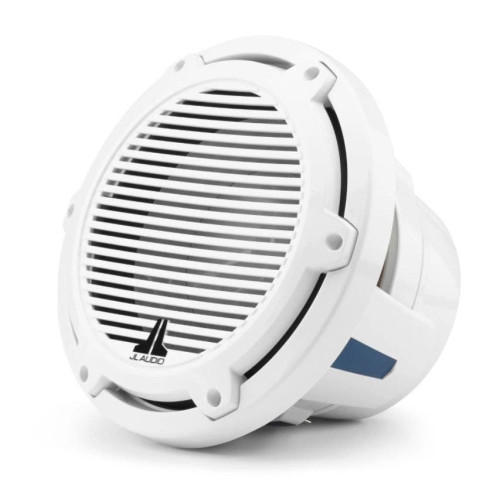 PartzBiz HD: 4414098-JL Audio M6 Series - 10-inch (250 mm) Marine Subwoofer Driver; Gloss White Trim Ring; Gloss White Classic Grille; 4 Œ©