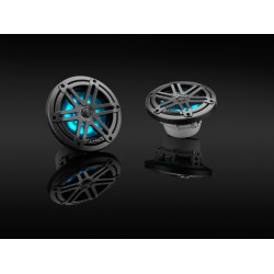 PartzBiz HD JL-M3-650X-S-Gm-i - JL Audio Marine M3 LED 6.5 นิ้ว Cockpit Coaxial System Titanium Sport Grilles | M3-650X-S-Gm-i