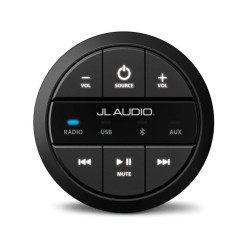 PartzBiz HD JL-MMR-20-BE - JL Audio Round Wired Non-Display Remote Controller สำหรับการใช้งาน W/MediaMaster