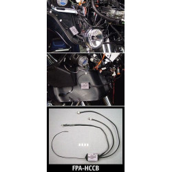 PartzBiz HD FPA-HCCB - J&M FPA-HCCB Flexpower In-Fairing เสาอากาศ CB ที่ซ่อนอยู่สำหรับ Harley FLH/FLT 06-13