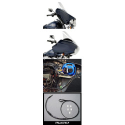 PartzBiz HD FPA-HCFM-P - J&M Flexpower Passive Am/Fm/Wb เสาอากาศ Harley-Davidson Classic/Roadglide 1989-2013 | FPA-HCFM-P