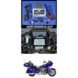 PartzBiz HD JAMP-800HR16-ULP - J&M ROKKER XXRP 800w วัตต์ 4 Channel DSP Programmable Amp kit 16-20 FLTRU Ultra JAMP-800HR16-ULP ดีที่สุดสำหรับ davidson เสียงระบบอัพเกรด