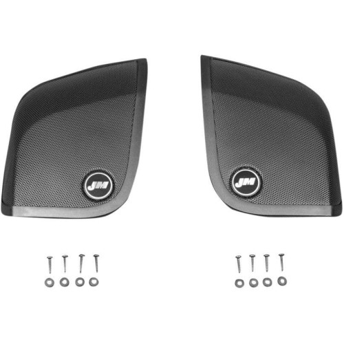 PartzBiz HD: 4414039-J&M Saddlebag Lid Speaker Grill Sets for Harley 14-16 FLH/T Boom Speaker Lids | HGRL-SD14 PartzBiz HD: 4414039-J&M Saddlebag Lid Speaker Grill Sets for Harley 14-16 FLH/T Boom Speaker Lids | HGRL-SD14