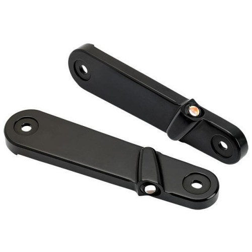 PartzBiz HD: 4414023-Joker Machine 08-644-6B Black Streamliner Front Flush Turn Signals HD FLHX 14-19 2020-1307 20201307