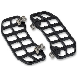 PartzBiz HD DS16210631 - แผ่นพื้นหยักอลูมิเนียม Joker Machine สำหรับ Harley FL Touring Softail - 08-640-1B