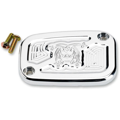 PartzBiz HD: 4413972-Joker Machine Chrome Joker ฝาครอบกระบอกสูบเบรคหน้า Harley 08-15 FLH/T - 08-003C