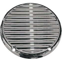 PartzBiz HD DS11070113 - Joker Machine Chrome Finned 5 Hole Derby Cover for Harley Big Twin Cam 99-16 | 06-99FN PartzBiz HD DS11070113 - Joker Machine Chrome Finned 5 Hole Derby Cover for Harley Big Twin Cam 99-16 | 06-99FN
