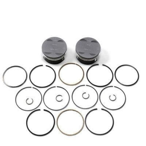 PartzBiz HD: 4413893-KB Performance KB542LCA.010 Super-Duty +0.010" Piston Kit Harley M8 117" 2017-Up
