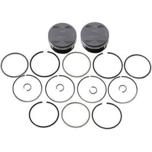 PartzBiz HD: 4413896-KB Performance KB542LCA.040 Super-Duty +0.040" Piston Kit Harley M8 117" 2017-Up