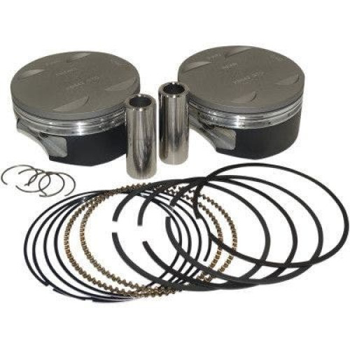 PartzBiz HD: 4413897-KB Performance KB542LCA.STD Super-Duty 4.125" Piston Kit Harley M8 117" 2017-Up