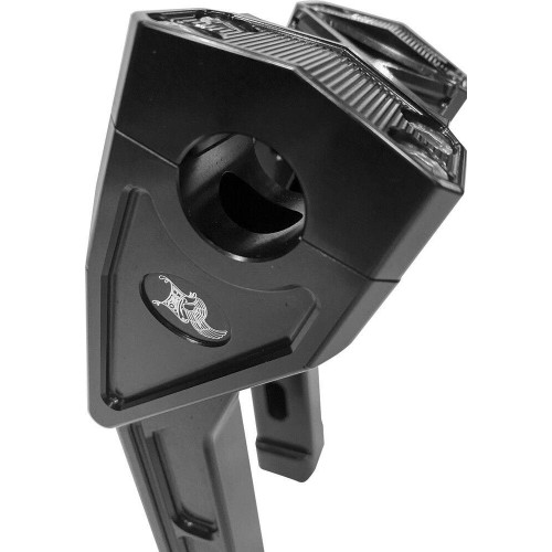 PartzBiz HD: 4413874-Kens Factory KFR-01 Black Next Level X-Riser 8" for 1" Bars Harley & Custom