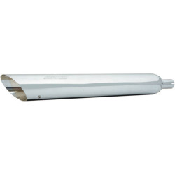PartzBiz HD DS18010866 - Kerker Chrome 4" 45 Degree Slash Cut Slip On Mufflers Exhaust Harley Touring FLH | 128-78130 PartzBiz HD DS18010866 - Kerker Chrome 4" 45 Degree Slash Cut Slip On Mufflers Exhaust Harley Touring FLH | 128-78130