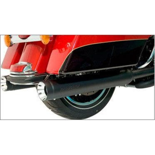 PartzBiz HD: 4413879-Kerker 147-78226 Stout Slip-On Muffler Black Ceramic Harley Touring 10-16 w/ Dual Exhaust PartzBiz HD: 4413879-Kerker 147-78226 Stout Slip-On Muffler Black Ceramic Harley Touring 10-16 w/ Dual Exhaust
