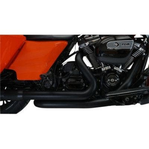 PartzBiz HD: 4413862-Khrome Werks 200920 Black Aggressor X-Over Headpipe Harley FL Touring 17-Up M8 | 200920 PartzBiz HD: 4413862-Khrome Werks 200920 Black Aggressor X-Over Headpipe Harley FL Touring 17-Up M8 | 200920