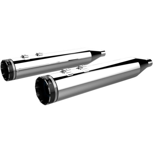 PartzBiz HD: 4413830-Khrome Werks Chrome Slash Cut Tips 4.5" HP Plus Slip Mufflers Harley M8 FLH 2017 | 202695 PartzBiz HD: 4413830-Khrome Werks Chrome Slash Cut Tips 4.5" HP Plus Slip Mufflers Harley M8 FLH 2017 | 202695