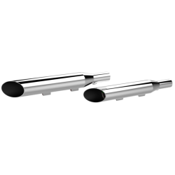 PartzBiz HD DS18010658 - Khrome Werks 3 ” HP-Plus Chrome Slash Cut Slip บนท่อไอเสีย Harley Sportster 04-13 | 202390