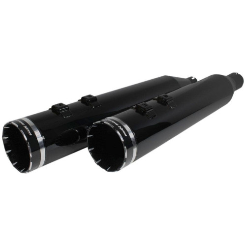PartzBiz HD: 4413809-Khrome Werks 4.5" HP Plus Slip-On Muffler Tracer Black Obsidian Harley FLH 17-Up | 202640 PartzBiz HD: 4413809-Khrome Werks 4.5" HP Plus Slip-On Muffler Tracer Black Obsidian Harley FLH 17-Up | 202640