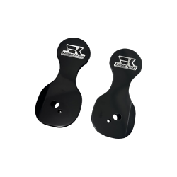 PartzBiz HD DS06401678 - Khrome Werks ขายึดกระจกแฟริ่งสีดำสำหรับ Harley FLH Batwing 14-22 | MB2016KW PartzBiz HD DS06401678 - Khrome Werks ขายึดกระจกแฟริ่งสีดำสำหรับ Harley FLH Batwing 14-22 | MB2016KW