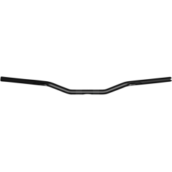 PartzBiz HD DS06015662 - Khrome Werks Black Street-X 1" Handlebar Low Bend 300905