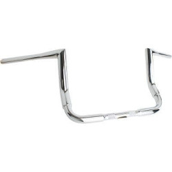 PartzBiz HD DS06015344 - Khrome Werks Chrome 10" Buck-50 1.5" Handlebars TBW Harley FLH Touring 08-20 0601-5344 06015344 electra road street glide king davidson best for buy